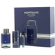 Mont Blanc Explorer Ultra Blue Eau De Parfum 100ml + Mini7.5ml + Deodorant 75ml For Men Gift Set