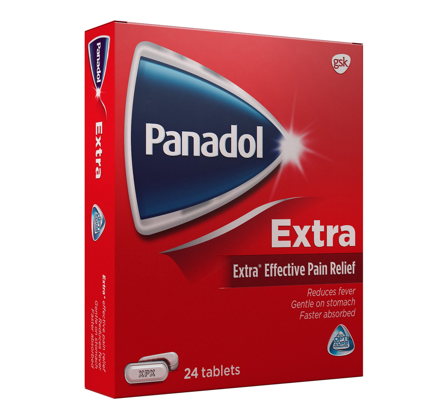 Panadol Extra with Optizorb 24 Tablets