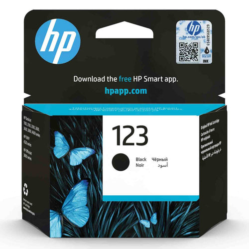 خرطوشة حبر أصلية HP 123 (F6V17AE)، لون أسود
