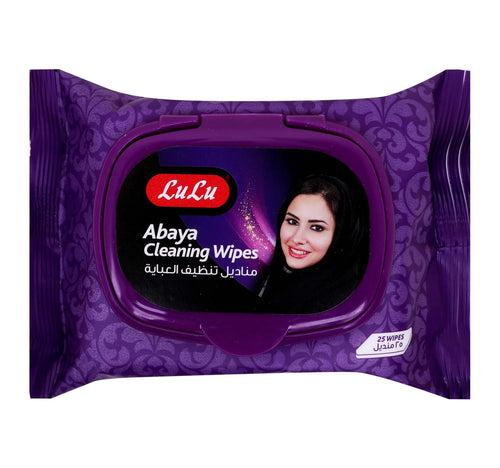 LuLu Abaya Cleaning Wipes 25 pcs