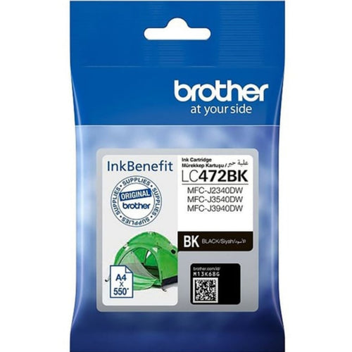 Brother Standard Yield Innobella Ink Cartridge, Black, BG-LC472BK