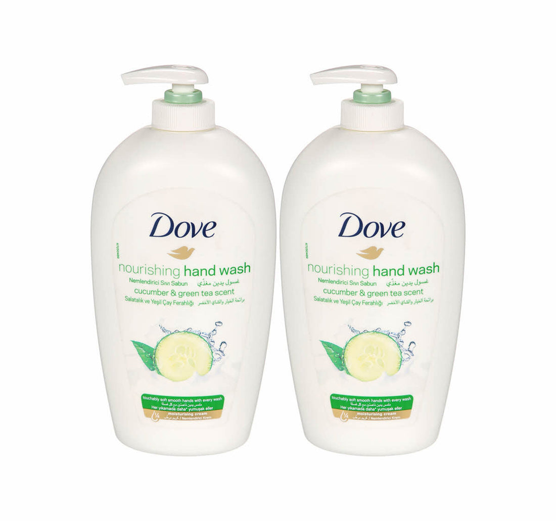 Dove Hand Wash Cucumber & Green Tea Value Pack 2 x 500 ml