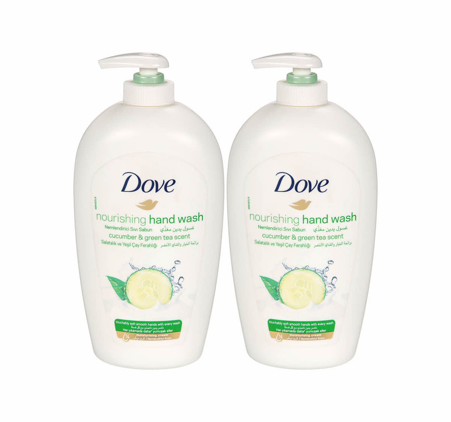 Dove Hand Wash Cucumber & Green Tea Value Pack 2 x 500 ml