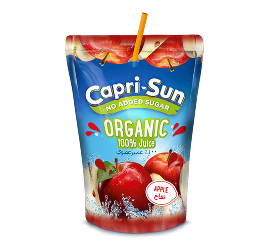 Capri-Sun No Added Sugar Organic Apple Juice 200 ml