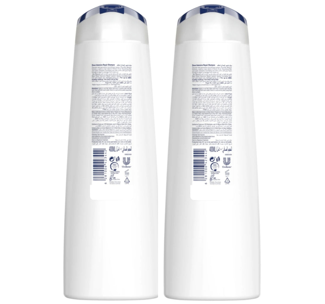 Dove Shampoo Assorted 2 x 400 ml