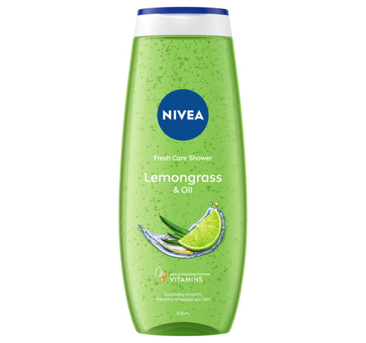 Nivea Lemongrass & Oil Shower Gel Body Wash 500 ml