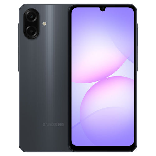 Samsung Galaxy A07 4G Smartphone, 4 GB RAM, 128 GB Storage, Black, SM-A075FZKGMEA