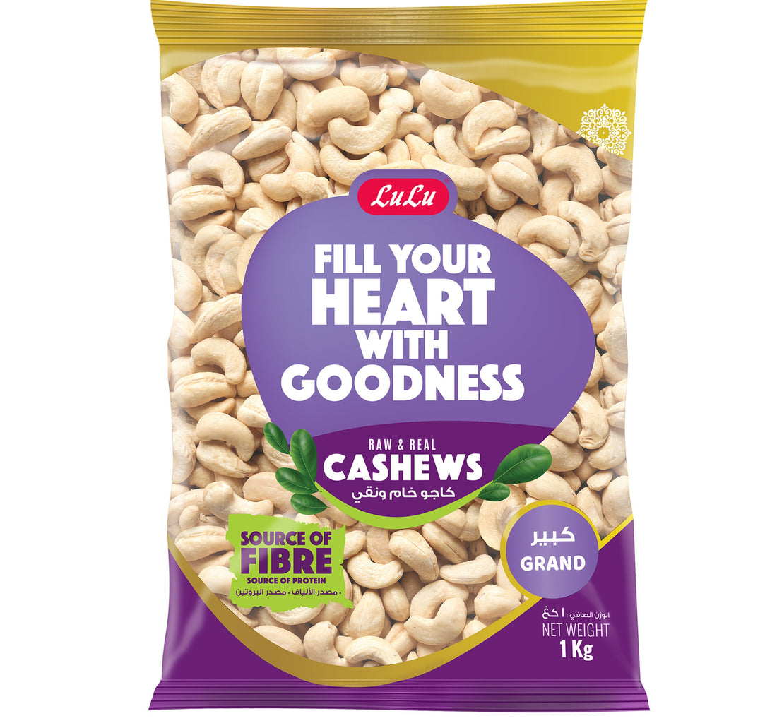 LuLu Raw & Real Cashews Grand 1 kg