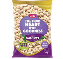 LuLu Raw & Real Cashews Grand 1 kg