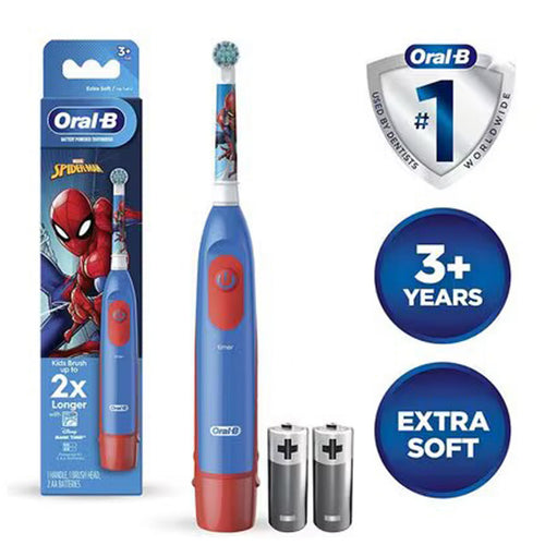 Oral-B Spiderman Kids Electric Toothbrush, DB5.510.1K