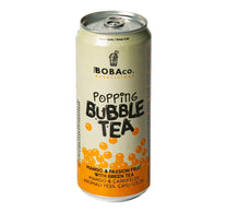 The Boba Co. Mango & Passion Fruit with Green Tea Popping Bubble Tea 330 ml