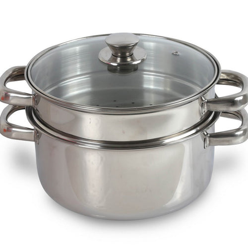 Vinod Stainless Steel Steamer 2 Tier 20cm