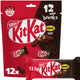 KitKat 2 Finger Mini Wafer Dark Chocolate 12 pcs 162 g