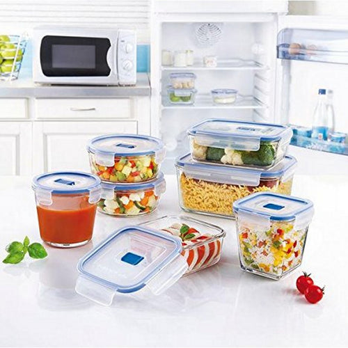 Luminarc Pure Box Active Glass Square Container, 38 cl, DG3180