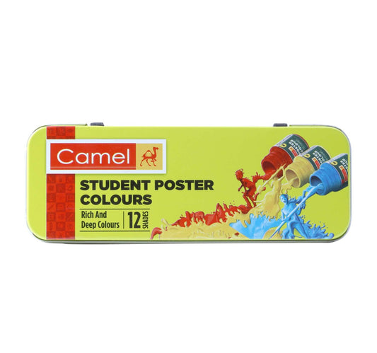 Camel Student Poster Colours 10mlx12 Shades