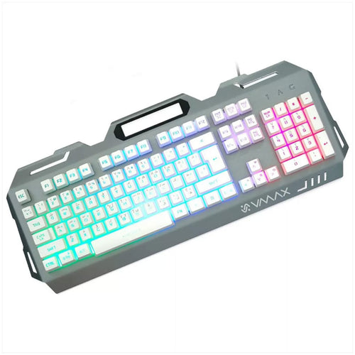 VMAX Metal Gaming Keyboard, Silver, VGK611