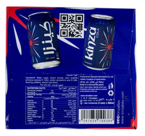 Kinza Carbonated Drink Cola 6 x 360 ml