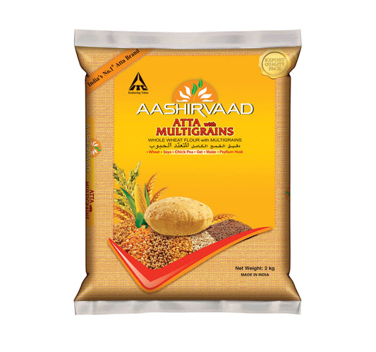 Aashirvaad Whole Wheat Flour Atta with Multi Grains 2 kg