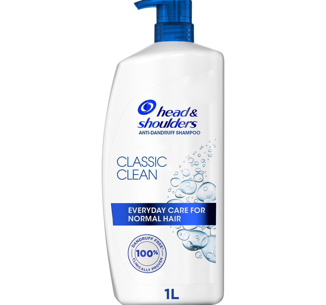 Head & Shoulders Classic Clean Anti-Dandruff Shampoo for Normal Hair 1 Litre