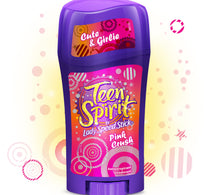 Mennen Lady Speed Stick Teen Spirit Deodorant Anti-Perspirant Pink Crush 65 g