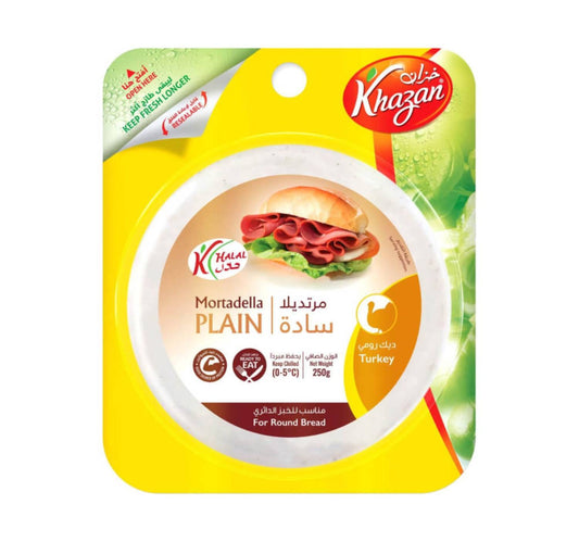 Khazan Mortadella Turkey Slice 250 g