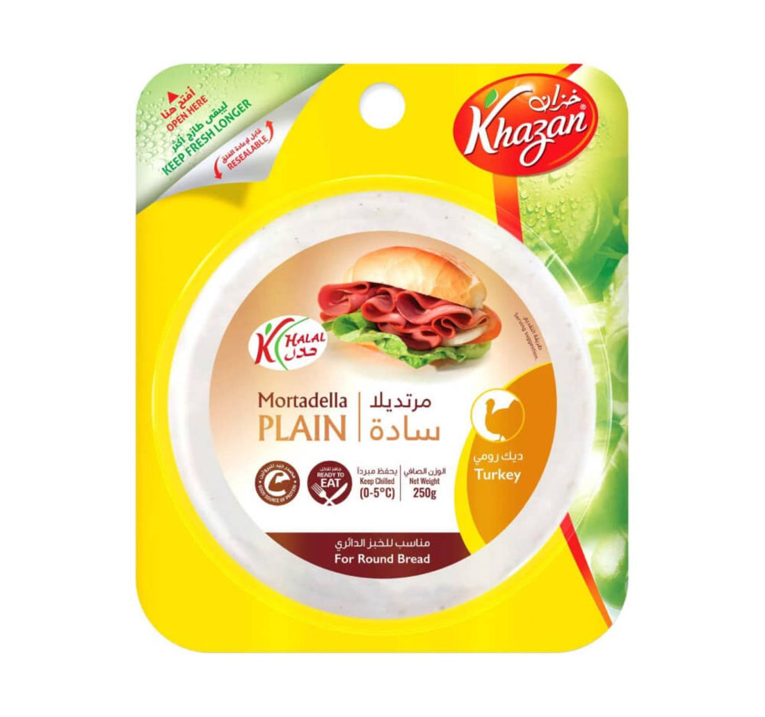 Khazan Mortadella Turkey Slice 250 g