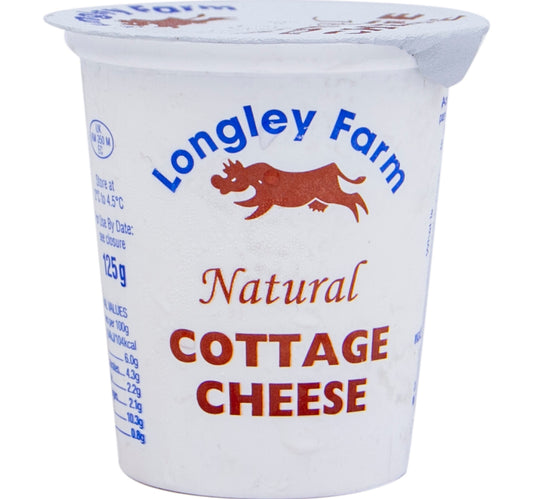 Longley Farm Natural Cottage Cheese 125 g