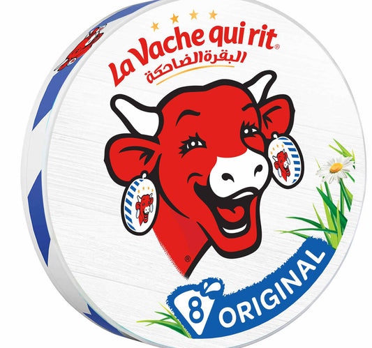 La Vache qui rit Original Spreadable Cheese Triangles 8 Portions 120 g
