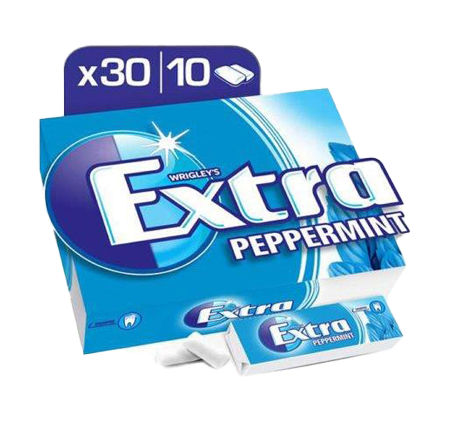 Wrigley's Extra Peppermint Gum 30 x 10 pcs