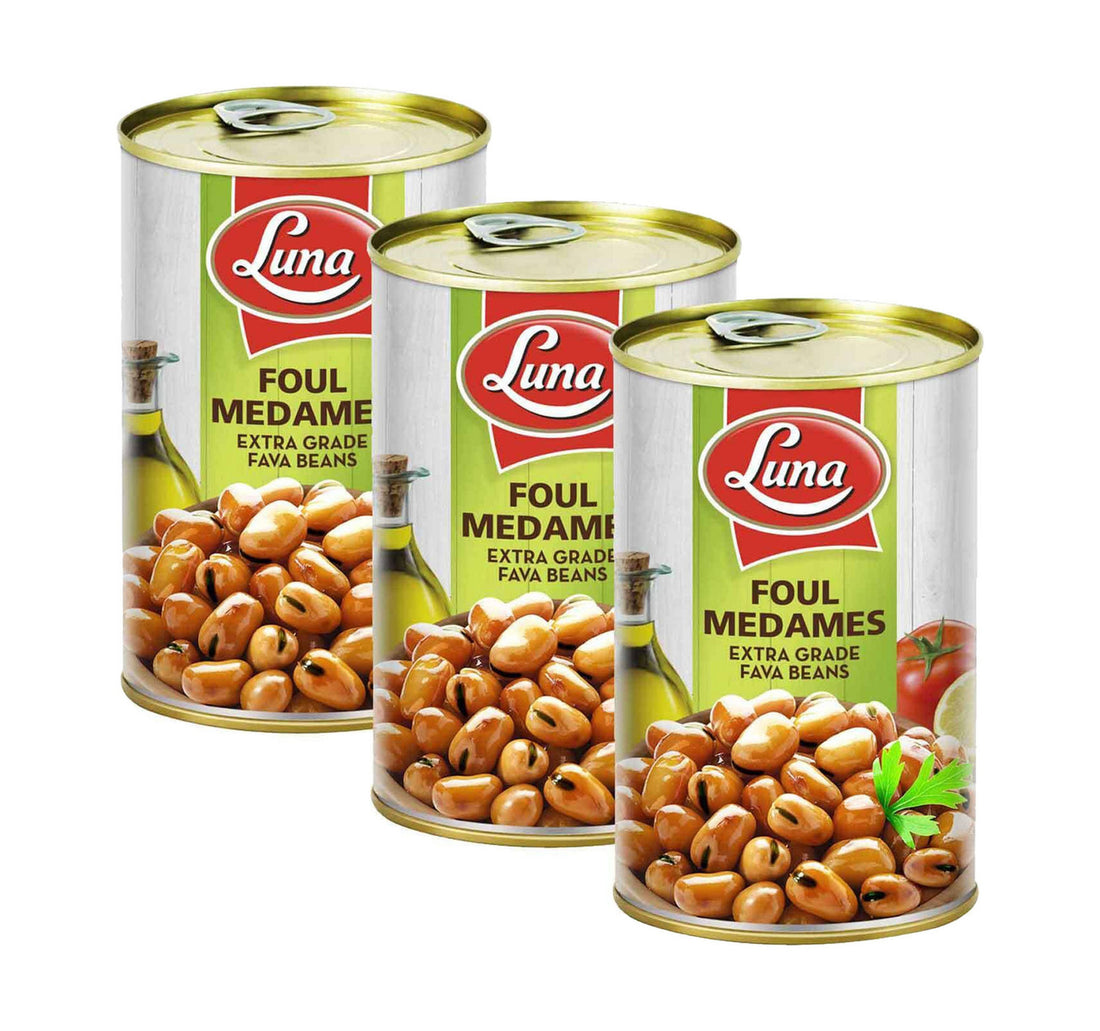 فول مدمس لونا عبوة اقتصادية 3 × 380 جم