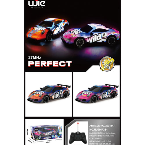 Skid Fusion Rechargeable Remote Controlled Perfect Car With Light P381