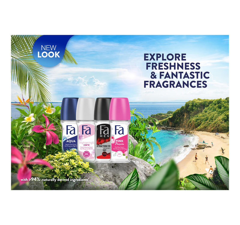Fa Pink Passion Anti-Perspirant Roll On 50 ml