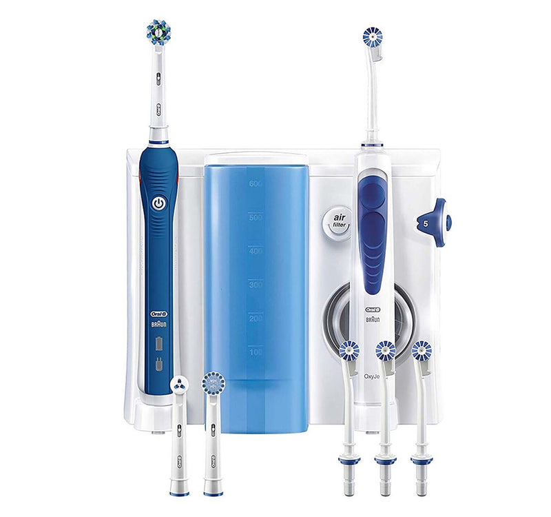 Oral-B Oxyjet Cleaning System + PRO 2000 Rechargeable Toothbrush