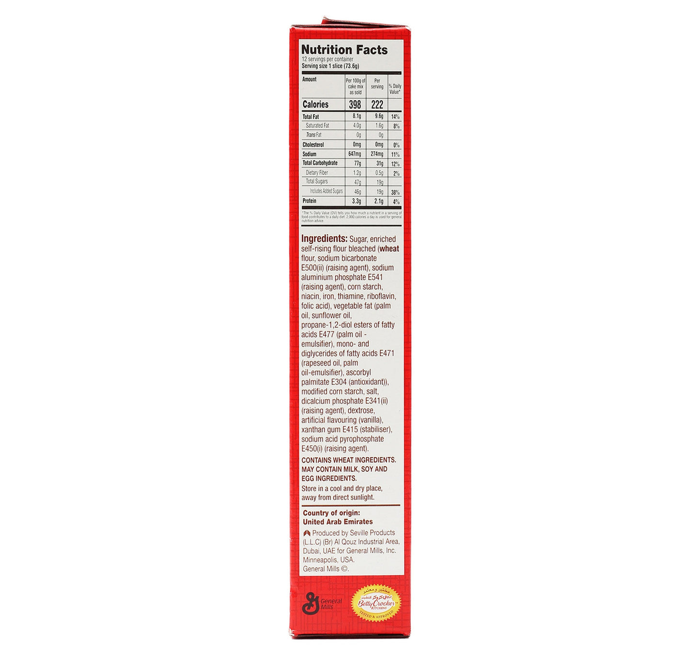 Betty Crocker Cake Mix White 2 x 500 g