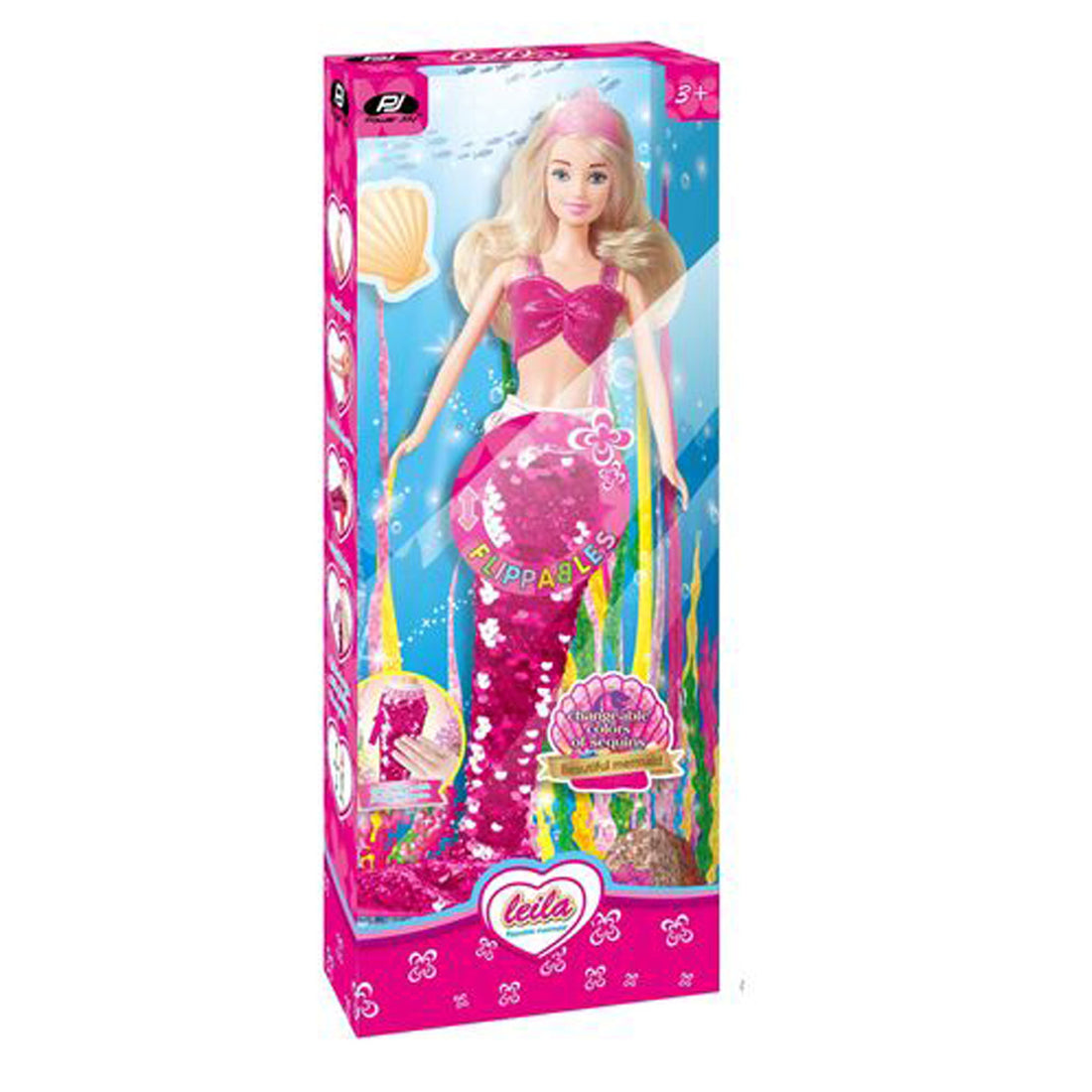 Power Joy Leila Flippable Mermaid CRB604