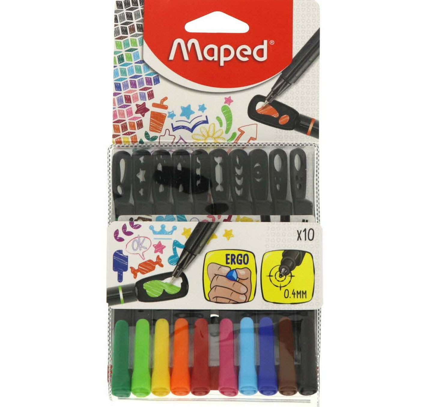 Maped Fineliner 10's 749450