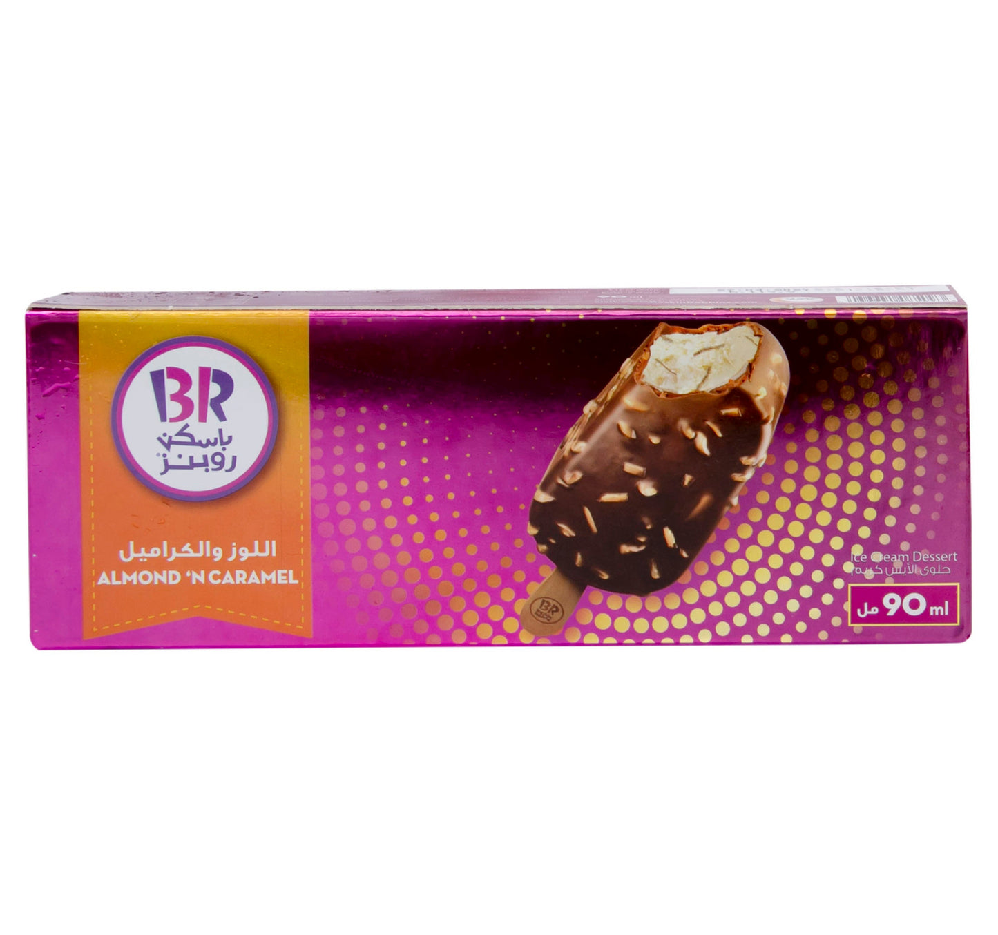 Baskin Robbins Almond 'N' Caramel Ice Cream Bar 90 ml