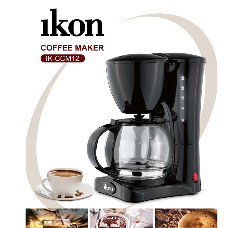 Ikon 12 Cups Capacity Coffee Maker, CCM12