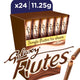 Galaxy Flutes Chocolate Twin Fingers 24 x 11.25 g