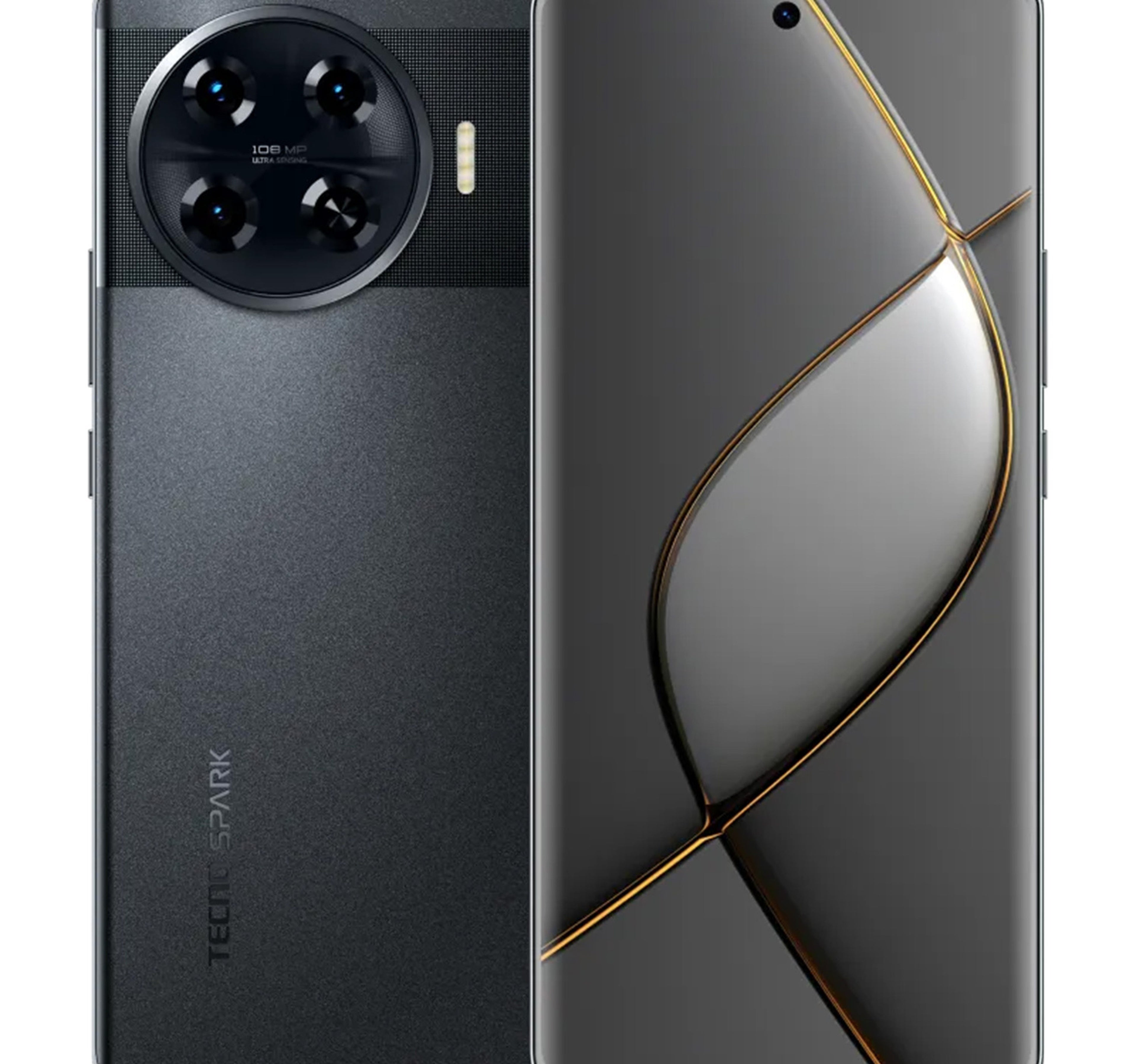 Tecno Mobile KJ7 Spark 20 Pro+ 4G Smartphone, 8 GB RAM, 256 GB Storage, Temporal Orbits, KJ7