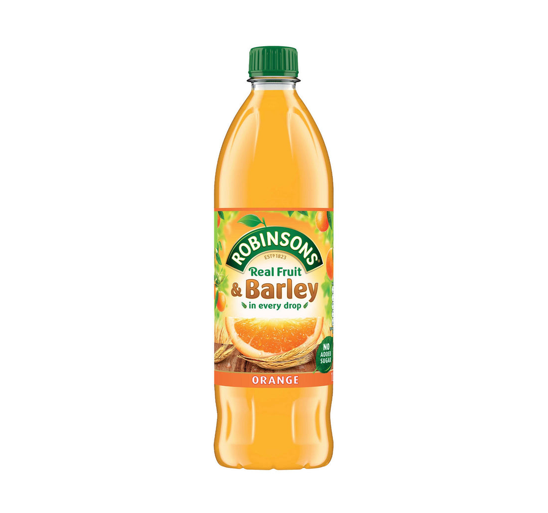 Robinsons No Added Sugar Real Fruit & Barley Orange Drink 1 Litre