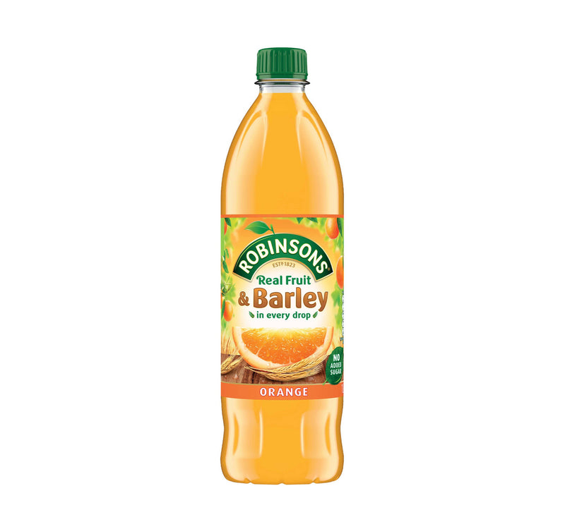 Robinsons No Added Sugar Real Fruit & Barley Orange Drink 1 Litre