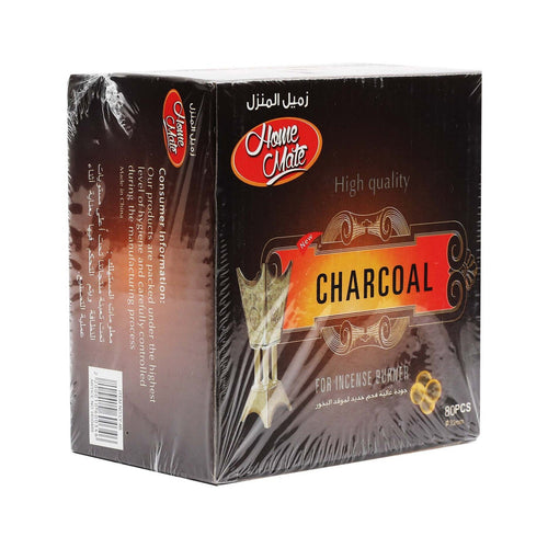 Home Mate Charcoal for Incense Burner 80pcs