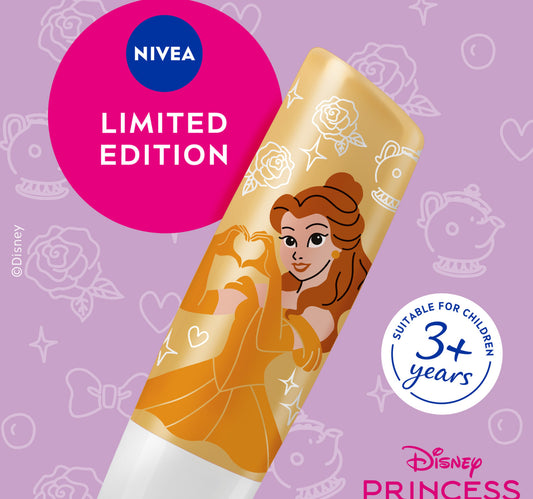 Labello Disney Princess Belle Lip Balm for Kids Vanilla Cupcake Flavor 4.8 g