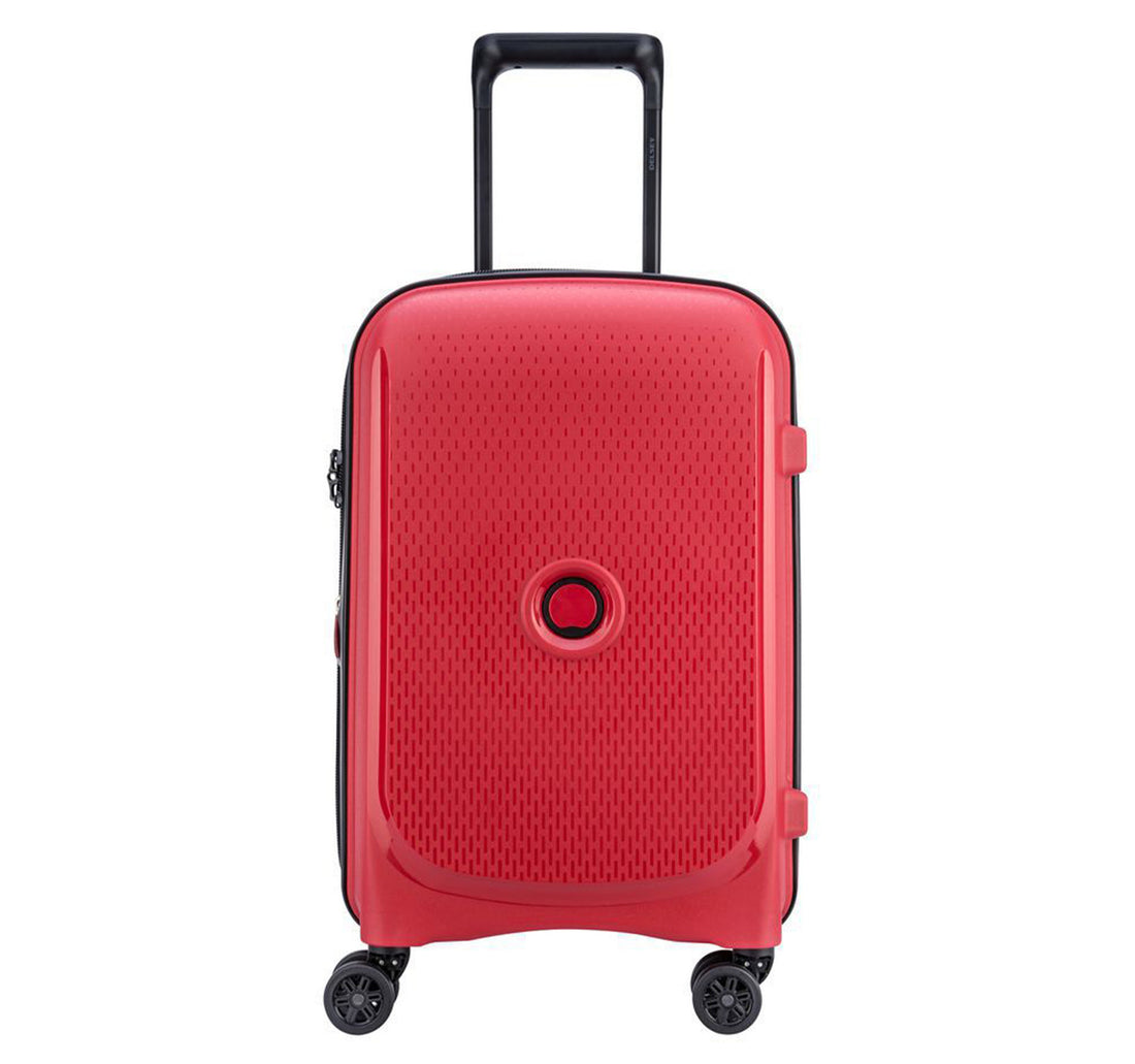 Delsey Belmont Plus Non Expandable 4 Wheels Hard Trolley, 70 cm, Red