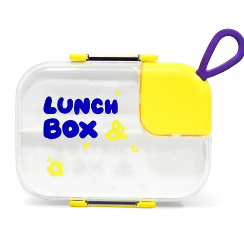 Win Plus Stainless Steel Lunch Box 6738 1.1Ltr Assorted Per Pc