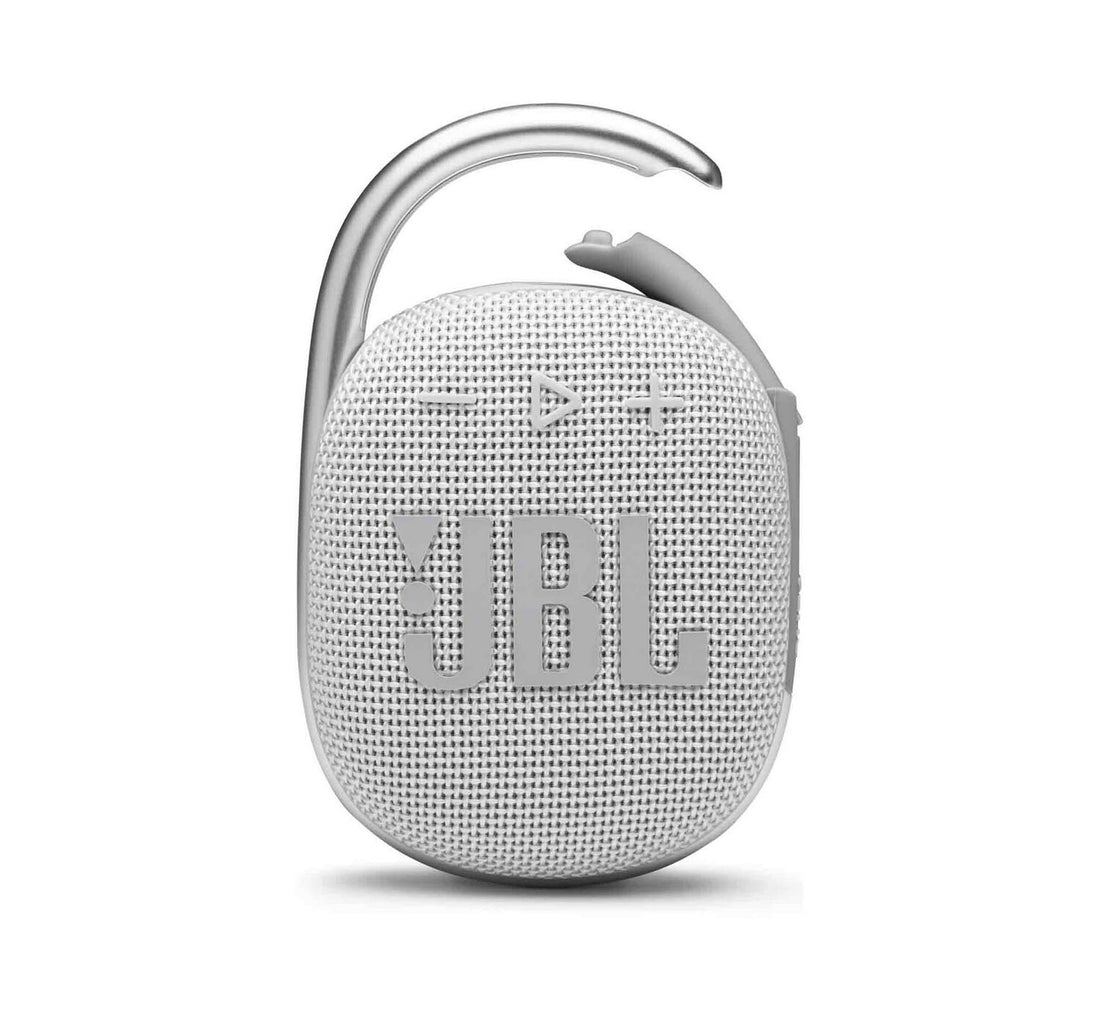 JBL Portable Bluetooth Speaker Clip 4 White