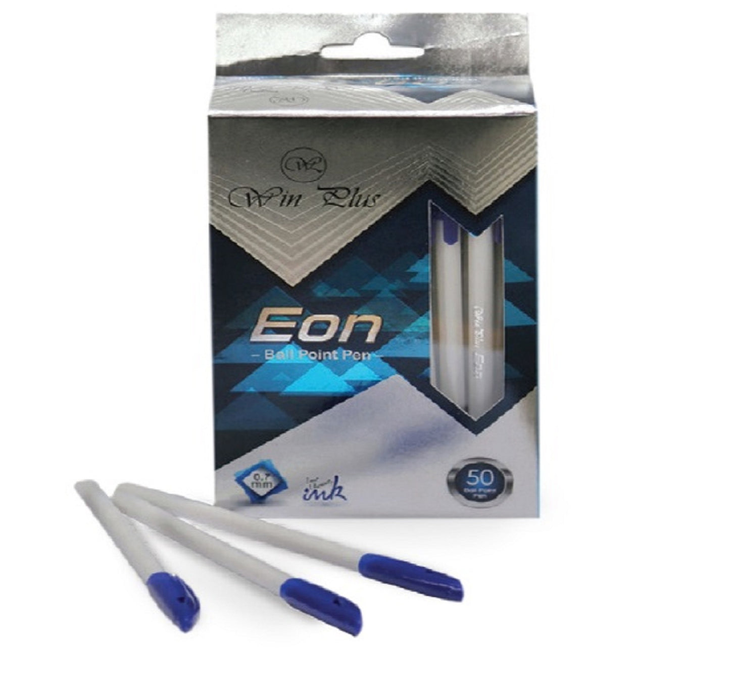 Win Plus Pen Blue EON 0.7mm 50's