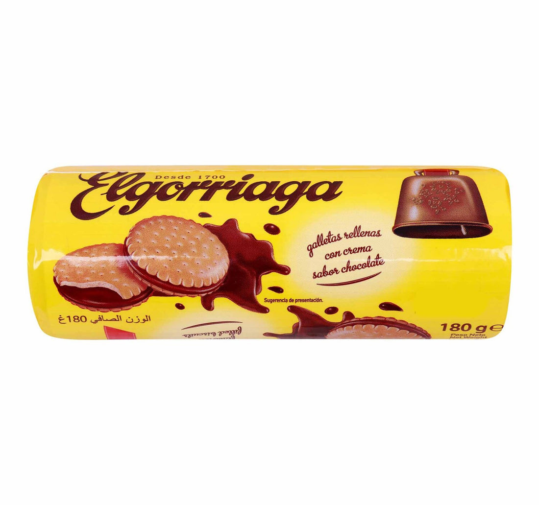 Elgorriaga Biscuit Filled with Chocolate Cream 180 g