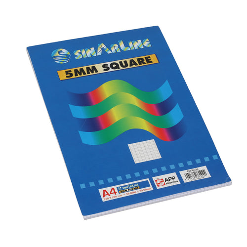Sinar Line 5MM Square Pad A4 70 Sheets